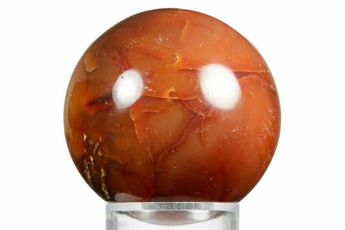 Colorful Carnelian Agate Sphere - Madagascar #361417